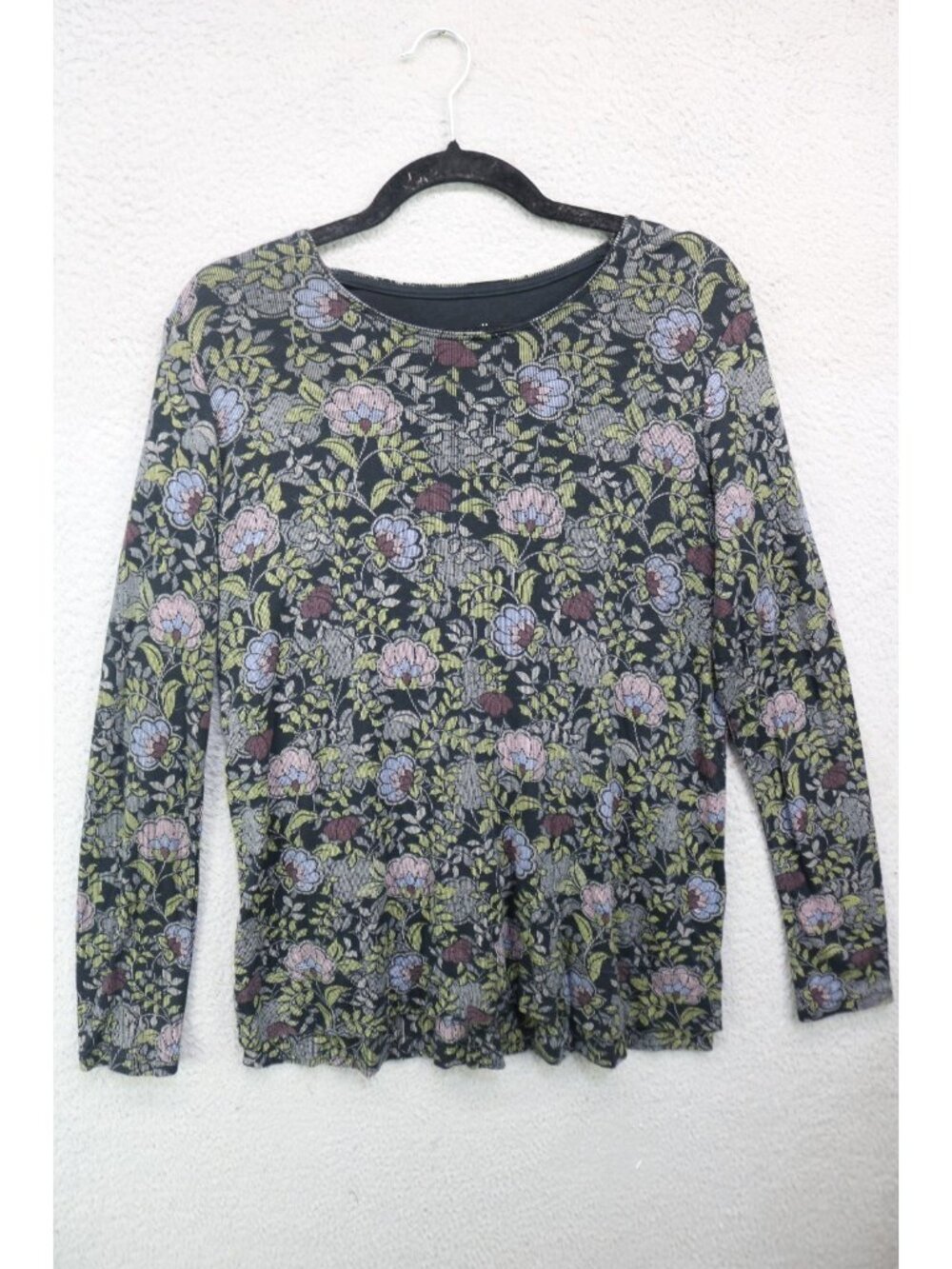 J.Jill Perfect Pima Hi Lo Long Sleeve Tee-100% Pima Cotton-Size Small-Whimsigoth